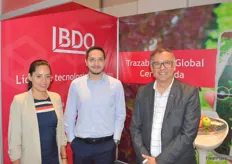 Laurent Coello, Carlos Cajas and Julio Navarrete company BDO advisory and audit company to help companies with US and Europe traceability for export products.
